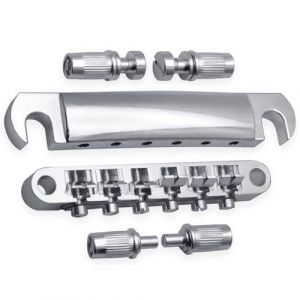 RuiJOTWAT Chevalet Tune-O-Matic pour guitare électrique LP SG Argent (ruimans, neuf)