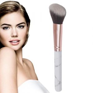 Brosse &agrave; rougissement pour les joues, brosses de maquillage &agrave; joug | Mod&egrave;le en marbre liquide et brosse &agrave; rougissement en poudre,Outils de beaut&eacute; faciale, &eacute;purateur de contour pour le (winzuasl, neuf)
