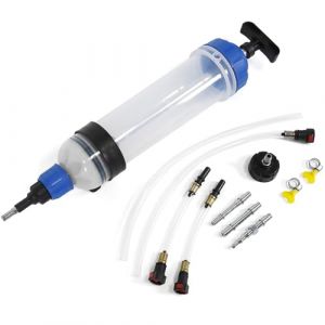 BOOMSTART Extracteur de liquide de frein 1500 ml - Seringue d'aspiration d'huile - Convient pour la transmission du moteur - Liquide de frein automobile - Pompe de transfert d'huile (BOOMSTART, neuf)