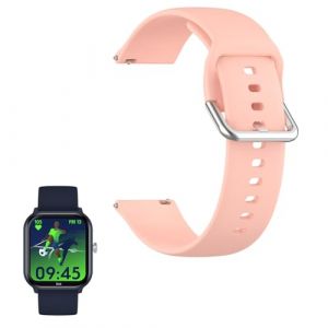 YANGC Compatible pour Mode Silicone Classique Bracelet De Remplacement Compatible pour ICE-WATCH Montre Connect&eacute;e enfant ICE smart junior 2.0 1,75 Pouces (Rose) (SkyBand, neuf)