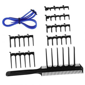 VICASKY Sabots De Tondeuse Pour Coupe De Cheveux Petits Sabots De Positionnement Guides De Coupe Multifonctions Accessoires Pour Tondeuse &agrave; Cheveux (Belicious Helper, neuf)