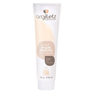 Argiletz Masque Pr&ecirc;te &agrave; l'Emploi Blanc 100 ml - Lot de 2 (ARCILIA, neuf)