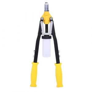 GOTOTOP Pinces a Rivets Pop, Pince a Riveter Professionnelle avec 6 Nez pour Rivets Aveugles 2.5mm, 3mm, 3.2mm, 4mm, 5mm, 6mm 44.5 x 16.9cm (Lisopiu, neuf)