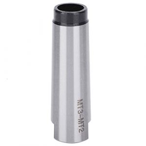 Manchon conique Morse, manchon moyen Adaptateur cône MT3 à MT2 manchon de mandrin de réduction pour fraisage au tour, précision 0,015 mm, dureté 50 HRC (Liteerpu, neuf)