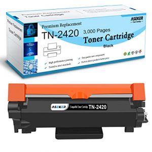 Compatible TN-2420 TN2420 Toner Cartouche pour Brother HL-L2310D HL-L2350DW HL-L2370DN HL-L2375DW DCP-L2510D DCP-L2530DW DCP-L2550DN MFC-L2710DN MFC-L2710DW MFC-L2730DW MFC-L2750DW Imprimante (Aseker Print, neuf)