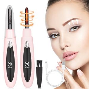 Recourbe Cils Chauffant, Recourbe Cils Professionnel, Recourbe-cils USB Rechargeable avec 3 Modes de Température, Recourbe-cils Electrique pour Tous Les Cils, Recourbement Naturel Longue Durée (Rose) (Biaodian, neuf)