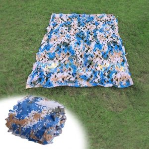 Filet de Camouflage Militaire 3x4m(9.8x13ft) Filet De Camouflage Renforcé,Filet De Camouflage Crème Solaire,Camping,Chasse,Armée,Filet D'ombrage,Léger Et Durable (QSLPLBHDLX, neuf)