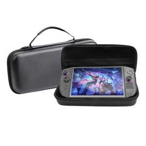 QJONSIU Coque compatible avec Asus ROG Xbox Ally X - Housse de protection rigide antichoc - Sac de transport portable - Noir (QJONSIU, neuf)