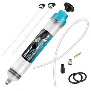 DURATECH Seringue a Huile 500ml, Extraction d'Huile Moteur, Seringue a Huile Boite Vitesse avec Tube Extension, Aspiration et Remplissage Manuels de Carburant et Liquide (GreatStarTools, neuf)