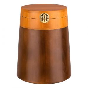 HOOMTREE Grande urne funéraire en bois massif pour cendres, personnes ou animaux domestiques, grande urne funéraire en bois massif, grande urne funéraire pour cendres, personnes ou animaux de (Funshop-FR, neuf)