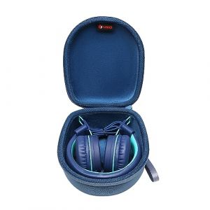 XANAD Etui pour iClever/Tonies/Philips/ZAPIG/awatrue/gorsun/PowerLocus/Nabevi/Tribit/Hisonic/Retoo/Biggerfive/EasySMX Pochette Sacoche Casque Audio Bluetooth Enfant（Blue） (Zhi Da, neuf)