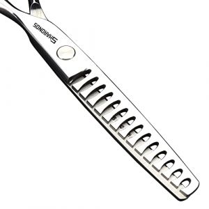 Professionnel coiffeur coiffeur ciseaux haute efficacit&eacute; ciseaux de coiffure outils de salon 6/6.5/7 pouces (Ciseaux minces de 6 pouces) (Axemoores, neuf)