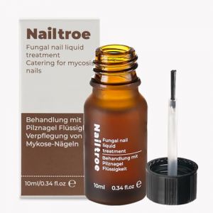 Mycose Ongles des Pieds - Traitement Antifongique Puissant, Nailtroe Soin Liquide contre la Mycose Ongle, Solution pour Ongles D&eacute;color&eacute;s, Action Rapide et Pr&eacute;servatrice (10ml) (chunyandz, neuf)