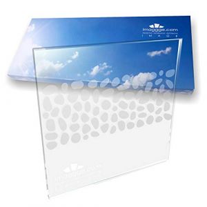 Frise galets - 112 galets autocollants pour décorer la salle de bain (paroi de douche, mur,…) ou pour éviter les collisions contre une vitre (oiseaux, enfants,...) - Couleur sablé dépoli translucide (imaggge. com, neuf)