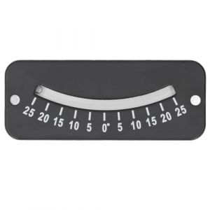 Inclinom&egrave;tre 25&deg; Haute R&eacute;solution - Indicateur d'Angle Polyvalent pour Bateaux Modernes, Clinom&egrave;tre Pr&eacute;cis avec Montage Facile sur Cloison Id&eacute;al Navigation Marine Professionnelle (Janfcal-eu, neuf)