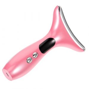 VALICLUD Instrument De Beauté Du Cou Appareil Pour Enlever Les Rides Du Cou Appareil Pour Éliminer Les Rides Du Cou Instrument De Beauté Pour Le Cou Outil De Masseur Facial Rose Abdos (SHUI LIAO, neuf)