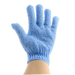 HONITANO 2pi&egrave;ces De Bain Exfoliants Nylon Lot De De Pour Femmes Et Gar&ccedil;on Fille Bleu Exfoliation Facile Et Pratique Lavables Machine Avec De Suspension (LUWELI, neuf)