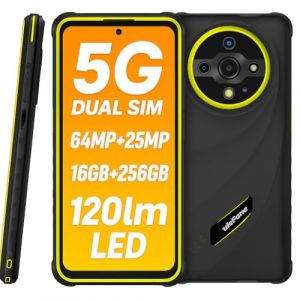 Ulefone Armor X31 Pro 5G Smartphone Incassable, Cam&eacute;ra 64MP+25MP (Vision Nocturne et Lampe Torche Antireflet), 5G 16GB+256GB, 6,56" HD+ 120Hz, Android 14 IP68 T&eacute;l&eacute;phone &Eacute;tanche, GPS NFC Vert (GLORIOUS SOAR LIMITED, neuf)