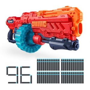 Lance-fléchettes en Mousse doté d’Un Chargeur d’Une capacité de 40 fléchettes XSHOT Excel Turbo Advance (96 fléchettes) par ZURU (MASKWORLD, neuf)