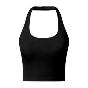 G&eacute;n&eacute;rique Debardeur Femme Top Soutien Gorge Int&eacute;gr&eacute; Chic Et &Eacute;l&eacute;gant Haut Blanc Mati&egrave;re Respirante Ete Vert Pour Sport Sortie Shopping D&eacute;contract&eacute;e D&eacute;bardeurs D&eacute;bardeur (Clumanbbl, neuf)