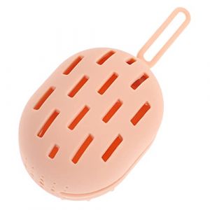 FRCOLOR Bo&icirc;te de stockage d'oeufs de beaut&eacute; palette &eacute;ponge de maquillage m&eacute;langeur gel cosmetic organizer support &eacute;ponge anti- cas d'oeufs de maquillage &eacute;tui de beaut&eacute; (Laners, neuf)