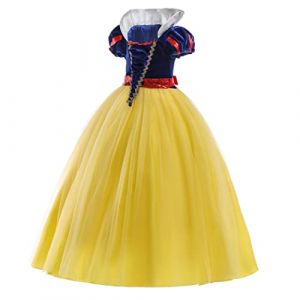 ELSA & ANNA Robe Princesse pour Filles - Déguisement Reine des Neiges pour Filles - Robe Princesse Filles pour Fêtes, Anniversaires, Déguisements & Halloween - Deguisement Robe de Princesse - 3-4 ans (UK1STCHOICE-ZONE, neuf)