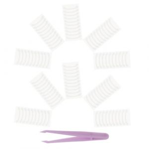 Mikikit Bandes Nasales Transparentes Autocollantes 500 Pièces pour Remodelage du Nez Patchs Souples et Respirants pour Contraction des Ailes Nasales 5 Packs avec Pinces à Épiler pour (Famidago, neuf)
