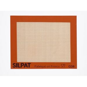 Silpat Tapis de Cuisson Silicone Antiadh&eacute;sif - Plaque Reutilisable Parfaite pour Tous Types de Cuisson - Accessoire Patisserie Professionnel, Boulangerie, Cuisine, Four - Biscuit, Cookies (AS-Discount, neuf)