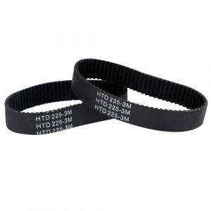 2 Courroies Haute Résistance HTD 225-3M-17 75 Pour Ponceuse a Bande Compatible Avec Bosch PBS75A-GBS75A-GBS75AE Silvercrest Parkside Pebs 900. (3DREMOTE, neuf)