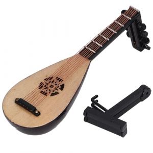 Modèle Pipa Chinois Style Vintage Modèle Pipa Ornements Imitation Pipa Guitare Chinoise Instruments Instruments Ornements (beiyuanwangluo, neuf)