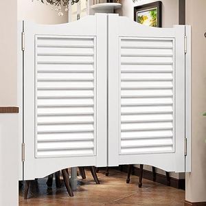 YANBI Porte Saloon Porte de Saloon Portes Battantes de Caf&eacute; en Bois, Porte Moderne &agrave; Deux Battants pour Salon Int&eacute;rieur, Porte de Bar avec Charni&egrave;res (Size : W130xH90cm(51 3/16" x35 7/16")) (Gathers from Everywhere, neuf)