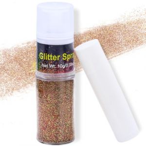 Spray Paillette Cheveux et le Corps,Bombe Paillettes Visage Glitter Makeup Pour Vetements F&ecirc;Te Festival Maquillage Accessoire (LOVETEA, neuf)