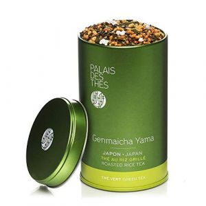 Palais des Thés, GENMAICHA YAMA, Thé Vert, Désaltérant, Mélange Végétal et Gourmand, Boîte métal 130g (Lutece 75, neuf)