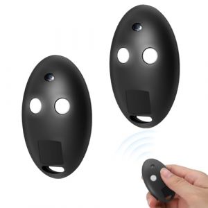433.92 MHz Telecommande Portail pour MITTO 2/4, MITTO 2A/4A, MITTO B RCB 02/04, KLEIO B RCA 02/04, TRC1 / TRC2 / TRC3, 2 Canaux, Rolling Code, Télécommande Porte de Garage*2pcs (shangbaiyi, neuf)