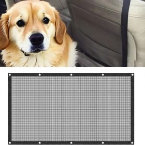 Constprog Pet Dog Barrière de siège avant de voiture – Filet de sécurité pour van et camping-car avec filet de protection (rongdu LTD, neuf)