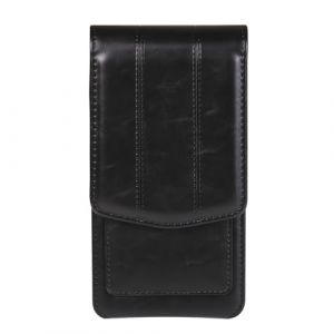 Étui de Ceinture Pochette Téléphone Portable Holster, Sacoche Telephone Homme Compatible pour iPhone 16 15 Pro Max Samsung Galaxy A14 A16 A05s M35 S24 Ultra Blackview Wave 8C 6C - Noir (Baiyian, neuf)