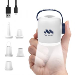 Woowind Pompe &agrave; Air &Eacute;lectrique, Pompe &agrave; Matelas Pneumatique sans Fil pour Flotteurs de Piscine, Anneaux de Natation, Lit Pneumatique, Canap&eacute; Pneumatique, Aliment&eacute;e par Batterie Rechargeable (Woowind FR, neuf)