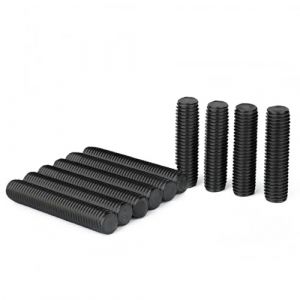 Drenky Tiges Filetées Noir M6 Tige Filetee Lot de 10 M6x60mm Filetage Métrique Complet en Acier Inox DIN976 Pour Bricolage Pro & Assemblage (Drenky-EU, neuf)