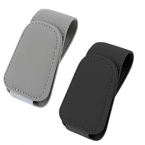 MXTIMWAN 2 Pièces Porte-Lunettes de Voiture Magnétique, Support Lunettes pour Voiture, Universel, Clip de Support de Lunettes de Soleil pour Voiture Pare-Soleil, Auto Accessoires (maksimswin, neuf)