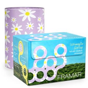 FRAMAR Whoopsie Daisy Feuilles de Cheveux – Feuilles pour Mèches Longs Cheveux, Foils pour Mèches, Kit de Feuilles pour Salon, Feuilles pour Coiffeurs – 320 ft (Framar Store, neuf)