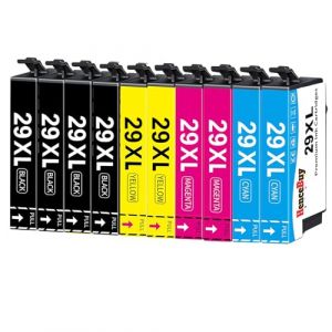 HenceBuy 29XL Cartouches d'encre Compatible pour Epson 29 XL 29XL Multipack pour Expression Home XP-255 XP-235 XP-245 XP-345 XP-352 XP-445 XP-452 XP-432 XP-335 XP-342 XP-442 Imprimante (10 Pack) (Dunchi-EU, neuf)