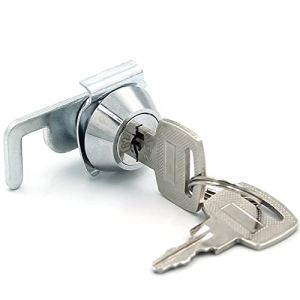 Amoyeric Mini Serrure À Came Avec Clip Rapide Pour Caisse Enregistreuse POS Tiroir GYM Casier Armoire En Métal Serrure De Boîte À Air,Même Clé (qinidianzi, neuf)
