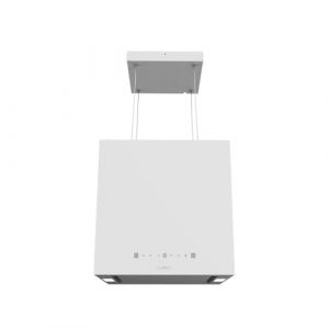 Cecotec Hotte Aspirante 44cm &icirc;lot Carr&eacute; Bolero Flux Cct 448000 White A++. Finition Blanche, Aspiration 800M3/H, Moteur 210W, 3 Puissances, Filtre &agrave; Charbon (Cecotec, neuf)