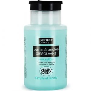 Dissolvant à Pompe - Sans Acétone - Sence - Dissolvant & Soin - 175 Ml (Blisso FR, neuf)