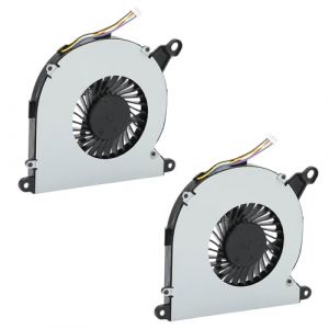 Lot de 2 ventilateurs de processeur 4 broches CC 5 V/0,6 A de rechange pour NUC8i7BEH, NUC8i3BEH, NUC8i5BEH, NUC8i5BEH, NUC8i5BEK (Mohicans, neuf)