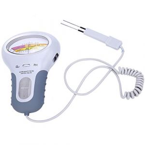 Testeur Ph Et Chlore,Testeur Piscine Electronique Ph Et Chlore,Ting Kit,Compteur De Chlore Pour Koi,Kit De Test D'Eau De Piscine Outil De Mesure Atc Plage De Sol Pc102B Cl2 Testeur De Chlore Et De Ph (Youluu-cd, neuf)