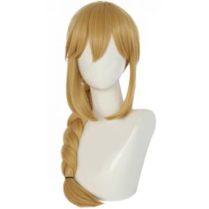 Kolegrial Apple jack Cosplay Perruque Femme 67CM Long Queue de Cheval Perruque Déguisement Licorne Apple jack Halloween Carnaval Fête Mascarade Costume Accessoires Anime Show Wig (shenzhenshixiningkeji, neuf)
