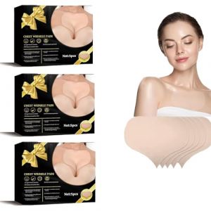 EXQST Coussinets Anti-Rides de la Poitrine, Patch lissant la Poitrine, Anti-Rides, Anti-vieillissement, au collagène, Patch de Levage d'hydratation Naturelle de la Poitrine (guangzhouliuqiyongshangmaoyouxiangongsi, neuf)