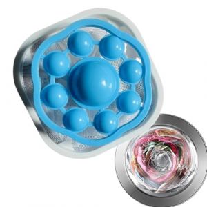 Catcher à cheveux à linge, élimination des mailles filtrantes à cheveux flottants,Sac à filet de filtre à peluche pour laveuse | Catcher à cheveux multifonction pour la blanchisserie, Pouche de filet (zhiyuziqin, neuf)