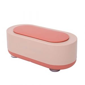 Yinhing Nettoyeur &agrave; Ultrasons Rechargeable Portable 360 ​​degr&eacute;s Lunettes Bijoux Bracelet de Montre Vaisselle Machine de Nettoyage Vibration Mat&eacute;riau ABS 20,8 X 9,5 X 7 Cm (Rose) (Kireina-eu, neuf)
